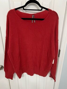 Anthropologie Crimson Crewneck Sweater